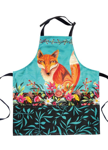 Enesco Fox Flowers Apron